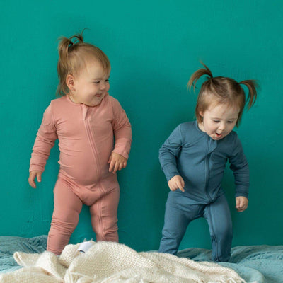 Bamboo baby rompers