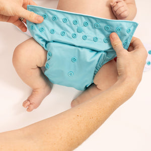 How to fit a modern cloth nappy