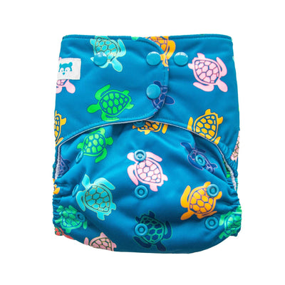 Modern cloth nappy with bamboo insert