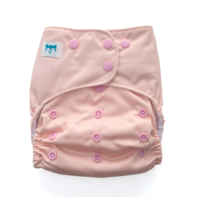 Cloth nappy soft pink colour