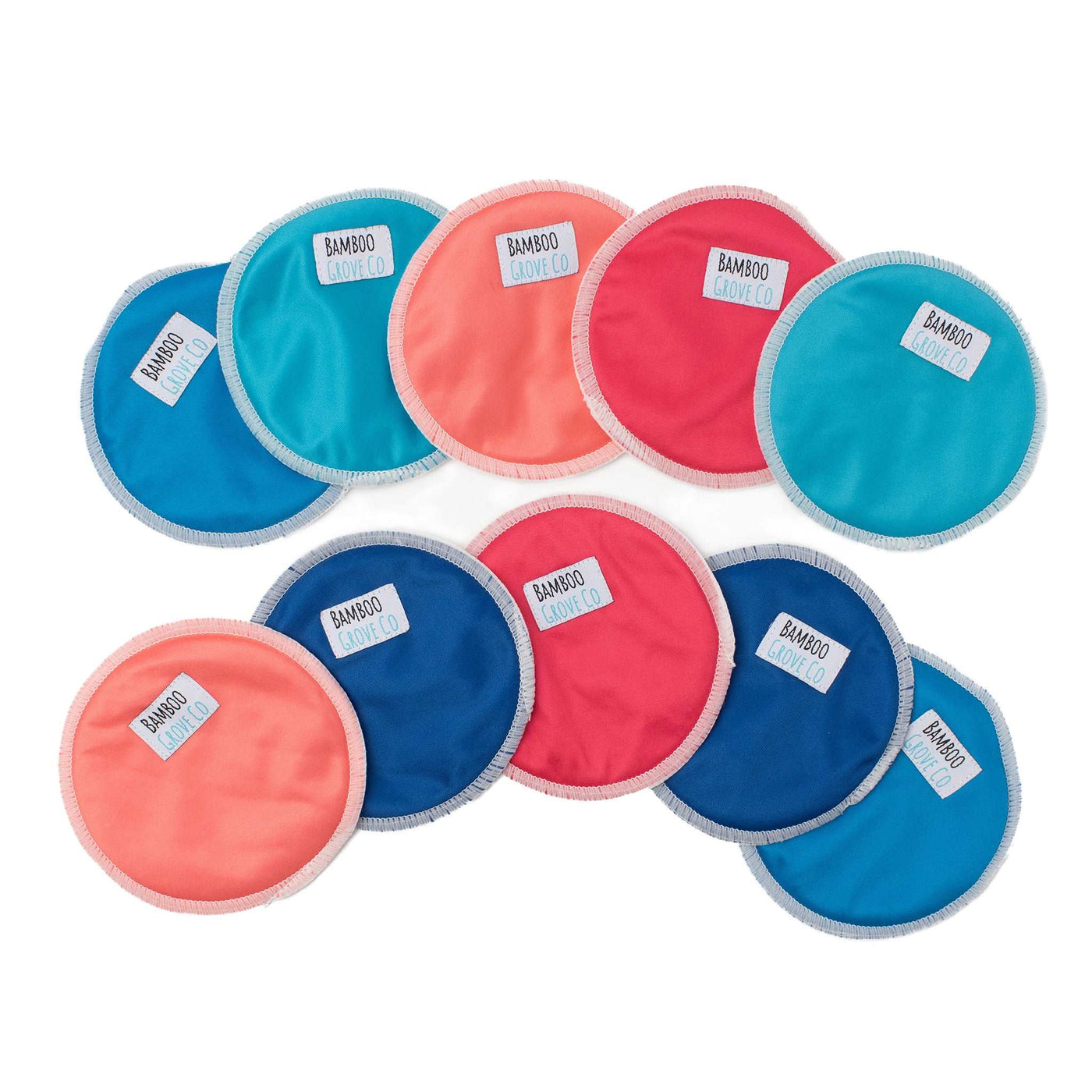 Washable bamboo breast pads