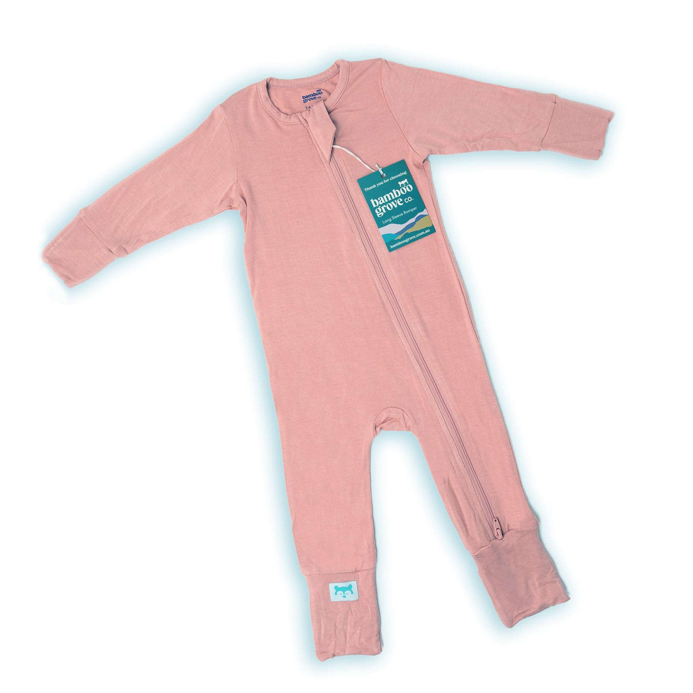 Matching romper for baby sleeping bag