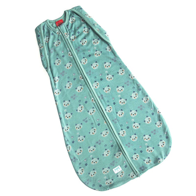 Baby swaddle bag with puppy pattern