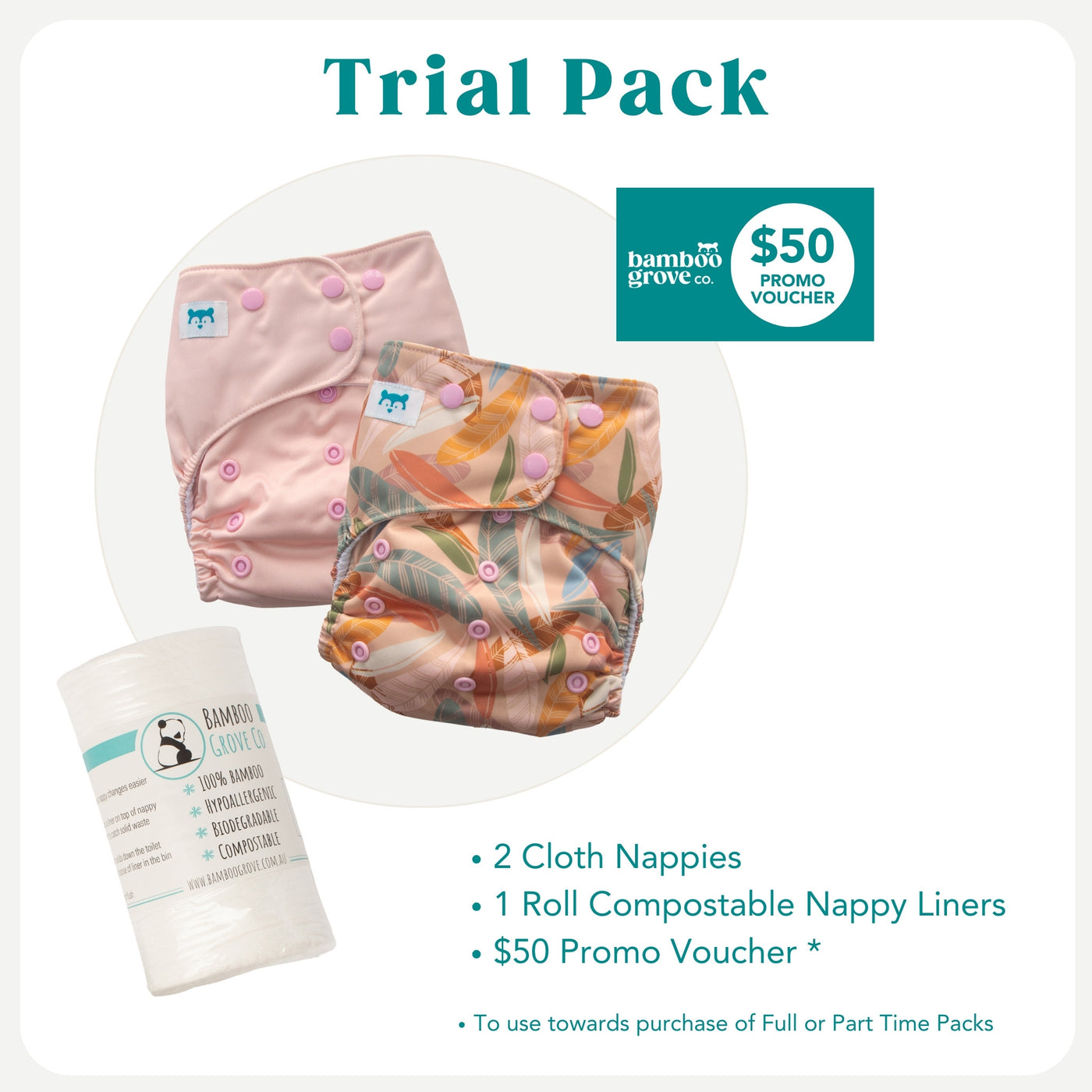 Trial Cloth Nappy Pack