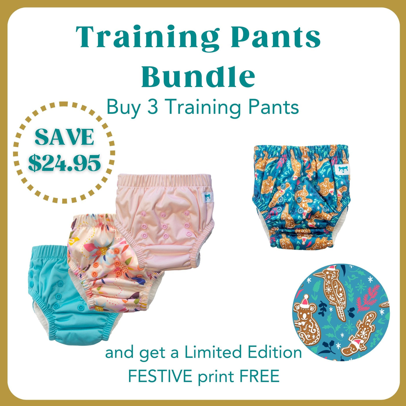 Festive Edition Training Pants Bundle